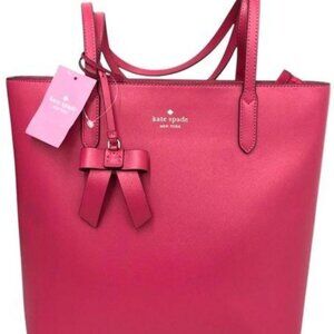 NWT Kate Spade New York Pink Ruby Brynn Saffiano Tote Handbag/Purse